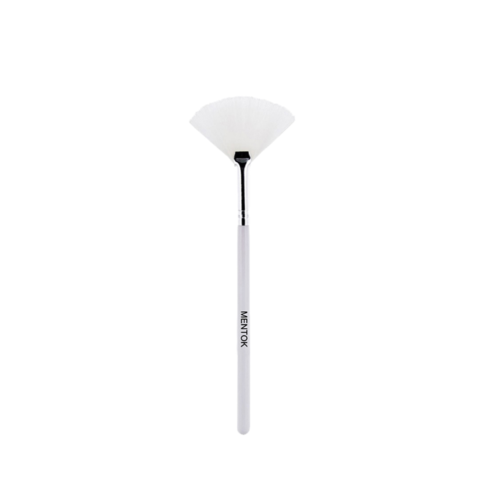 Synthetic Hair Disposable Fan Brush